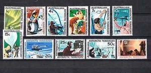 Australisch Antarktis 1966 Satz 8/18 Forschung/Schiffe Postfrisch - Picture 1 of 1