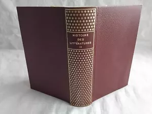 LA PLEIADE ENCYCLOPEDIE HISTOIRE DES LITTERATURES T2 OCCIDENT 1957 CARTES - Picture 1 of 3