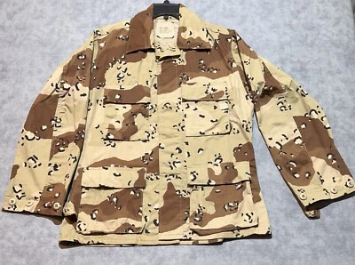 Jaqueta camisa casaco camuflado deserto militar EUA 052 PEQUENA 8415-01-102-6761 - Imagem 1 de 4