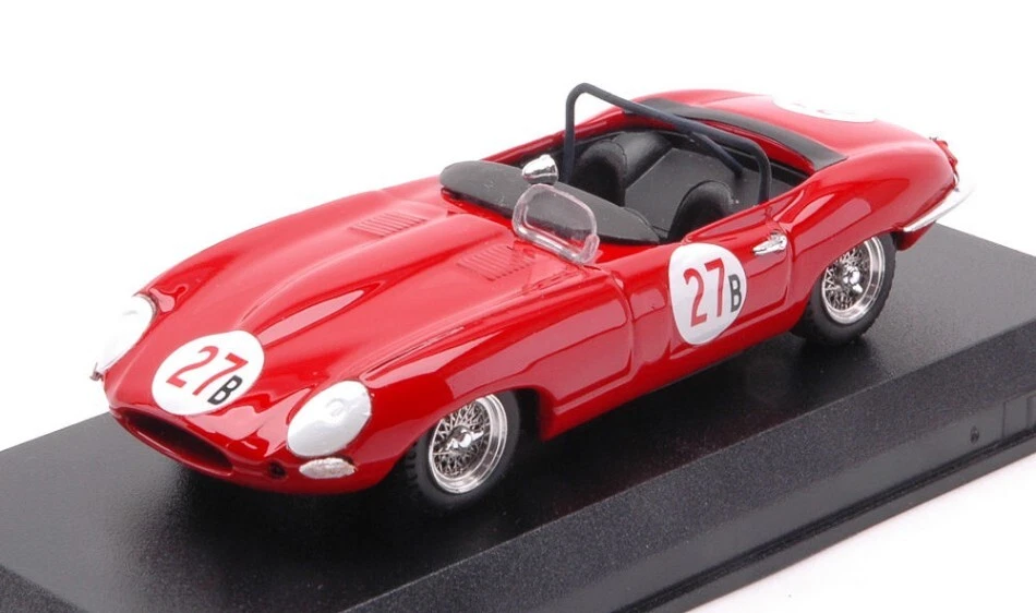 Best Model BT9353 JAGUAR E SPYDER N.27 2nd RIVERSIDE 1961 B.KRAUSE 1:43 - Immagine 1 di 1