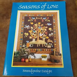 Patrones de acolchado Seasons of Love de Brandywine Design (tierra de bolsillo 2001) - Imagen 1 de 6