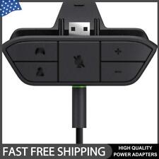 Stereo Headset Adapter Controller Headset Adapter for Xbox One Game Controller