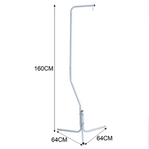 Metal Bird Cage Stand 5ft Tall Stand Heavy Duty Birds Budgie Finch Cage Hanger - Picture 1 of 13