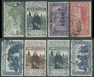 1926 GEBRAUCHTES KÖNIGREICH S. FRANZISKUS 8 WERTE - RB13-5 - Bild 1 von 1