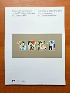 Colección de recuerdos de las estampillas postales de Canadá 1981 - estampillas incluidas - Imagen 1 de 6