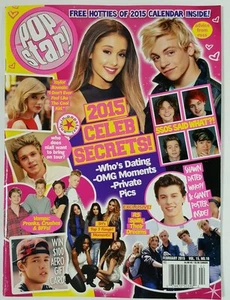 Pop Star Celeb Secrets Calendar Inside Who's Dating Feb 2015 FREE SHIPPING JB - Bild 1 von 1