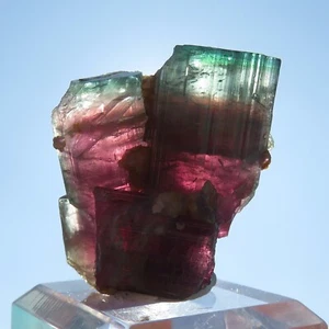 Minerali *** STRAORDINARIA TORMALINA POLICROMA TERMINATA Brasile - Imagen 1 de 6