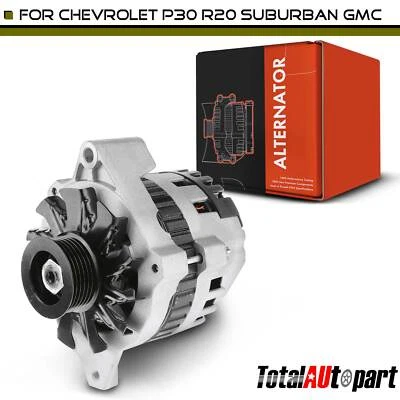 Alternador para Chevrolet P30 87-93 R20 Suburban GMC V3500 105A 12V CW 6 ranuras Foto 1 de 4