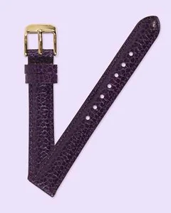 Pandora SW1212 Purple Leather Strap with Yellow Buckle 16xmm x 14xmm 14mm - Picture 1 of 5