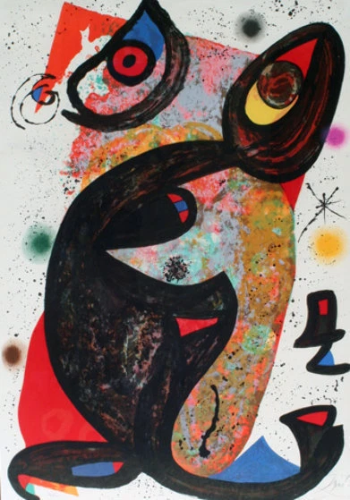 Joan Miro "Onesime" литография на бумаге BA сделать предложение - Изображение 1 из 1