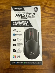 HyperX Pulsefire Haste 2 Core Wireless Gaming Mouse - Black - Picture 1 of 1
