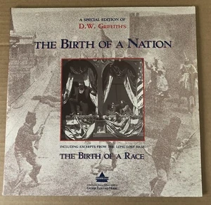 THE BIRTH OF A NATION - D.W. Griffith Special Edition Laserdisc 1915 SEALED!!! - Picture 1 of 2