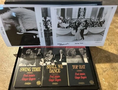 Astaire & Rogers RKO Pictures Original Edition VHS Tapes In Shrink Wrap Pictures - Image 1 of 3