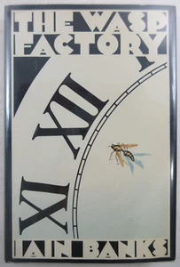 1st/1st ED "The Wasp Factory" Iain Banks 1984 Houghton Mifflin Co. Hardback DJ - Bild 1 von 6