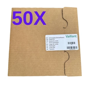 50X VAILLANT ECOTEC PRO 24 & 28 HEAT EXCHANGER DOOR GASKET SEAL 0020038679 - Picture 1 of 9