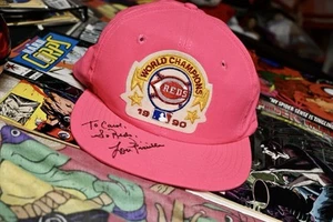 Vintage 1990 World Champions Cincinnati Reds World Champions Mütze Lou Pinella - Bild 1 von 9