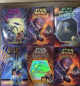 Star Wars Galaxy of Fear Paperback Lot of 6 Books 5 6 7 9 10 - Picture 1 of 14