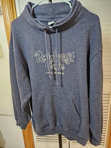 Vintage Rainforest Cafe Orlando Sweatshirt Herren Large blau Strick bestickt - Bild 1 von 3