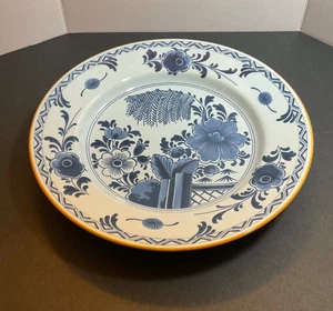 Delfter Teller Colonial Williamsburg Reproduktion 1974 - Bild 1 von 6