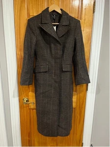 NEW WITH TAG MRSP $450 Banana Republic Isola Melton Hourglass Topcoat Size XSP - Picture 1 of 9
