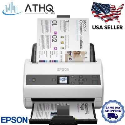 Epson WorkForce DS870 / DS-870 Document Scanner B11B250401 High-Speed Duplex - Image 1 of 4