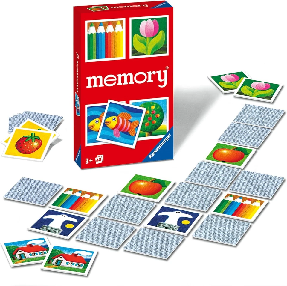 Ravensburger Mitbringspiele Kinder memory Memospiel Suchspiel Kinderspiel 22457