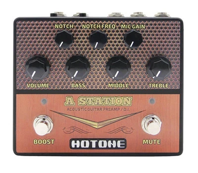 Hotone A Station Acoustic Guitar Preamp/D.I. - Image 1 of 2