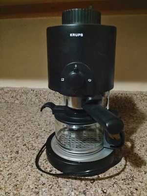 Rare! Krups Cafe Trio 996 Coffee Espresso Cappuccino Maker w / Frother,  GERMANY - Image 1 of 4