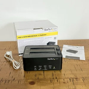 StarTech Dual Bay USB 3.0 to SATA IDE HDD Docking Station for 2.5/3.5" Drives - Picture 1 of 8