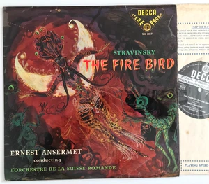 Stravinsky The Firebird Ansermet L'OSR UK Decca WBG ED2 Stereo SXL 2017 - Picture 1 of 7