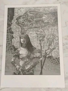 M.A. Nelson SYG 97 Sketch Art Mini Poster 15.5 X 11 - Picture 1 of 9