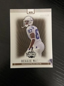 2007 Topps Triple Threads - Reggie Wayne #58 Sepia /639 Colts - Bild 1 von 2