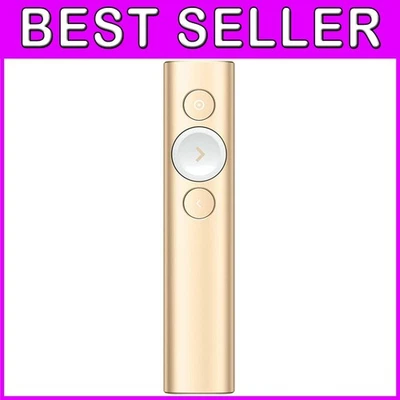 Bluetooth Spotlight Präsentationsfernbedienung - Gold - Bild 1 von 4