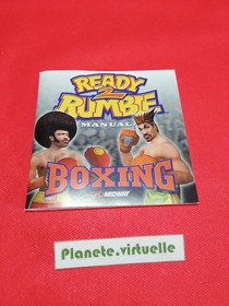 NOTICE READY 2 RUMBLE BOXING DREAMCAST SEGA PAL EUR 🌟