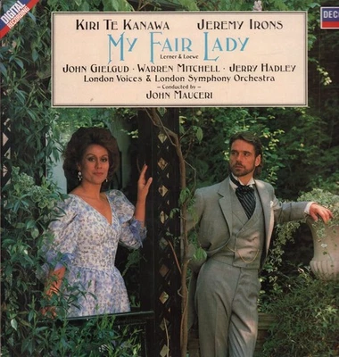 MFL1 Kiri Te Kanawa/Jeremy Irons My Fair Lady LP Vinyl UK Decca 1987 Digital - Bild 1 von 3