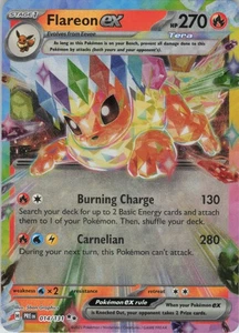Flareon ex - Double Rare SV: Prismatic Evolutions 014/131 NM Holo - Bild 1 von 2