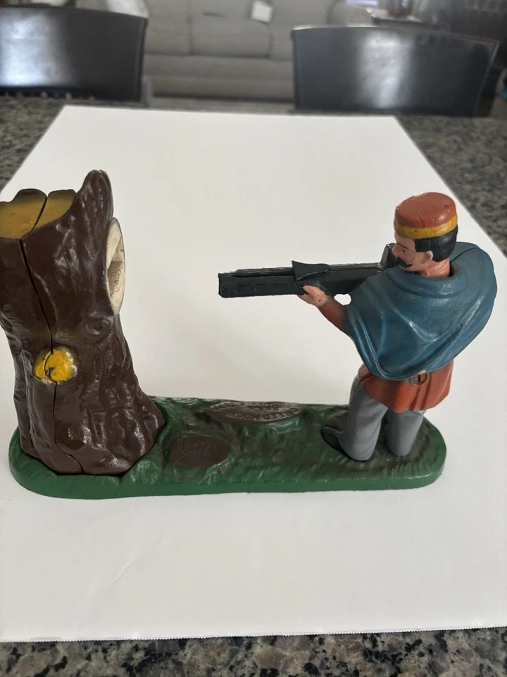 VTG  Book of Knowledge Cast Iron Bank – Bowman Series - Image 1 of 4