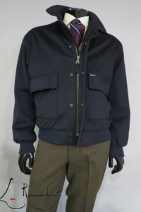 Faconnable Loro Piana Storm System Rain and wind navy heavy zipper coat M - Picture 1 of 11