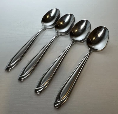 Hampton Silversmiths CONCORDE cucharaditas 6 1/2" acero inoxidable 18/8 - Juego de 4 *leer* Foto 1 de 4