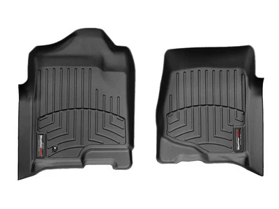 WeatherTech FloorLiner for 2007-2007 Chevrolet Silverado - 1st Row, Black - Image 1 of 4
