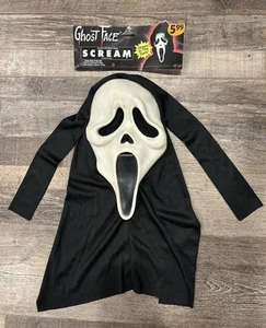 Scream Ghost Face Mask Easter Unlimited Fun World 1997 VINTAGE New NWT #9206 - Picture 1 of 8