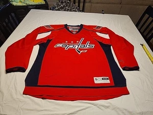 Men’s Washington Capitals Size XXL Reebok Hockey Jersey Stitched NHL Red - Picture 1 of 11