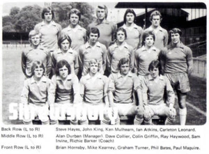 SHREWSBURY TOWN FOOTBALL TEAM PHOTO>1976-77 SEASON - Picture 1 of 1
