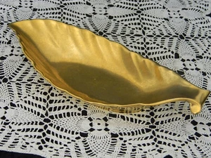 Fine Pickard China 427 Rose & Daisy Gold Encrusted Leaf Celery Tray Platter - Picture 1 of 9