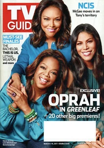 TV GUIDE March 6 2017 Oprah Winfrey Lynn Whitfield Merle Dandridge Sean Murray - Picture 1 of 3