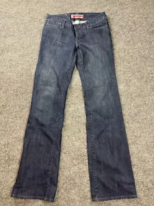 Jeans svasati Gap curvy donna 2 blu misto cotone vita media lavaggio medio 5 tasche - Foto 1 di 12