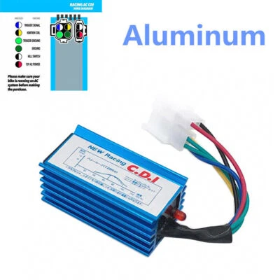 Conector CDI de CA 6 pines para CG 125cc 150cc 200cc 250cc ATV moto de cross go kart quad Foto 1 de 4