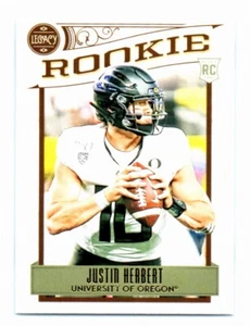 Panini Legacy Justin Herbert 2020 novato Oregon Ducks #150 - Imagen 1 de 2