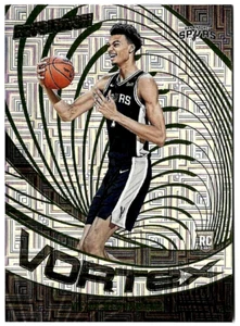 Victor Wembanyama Panini Revolution Vortex Levels 2023 novato San Antonio Spurs - Imagen 1 de 2