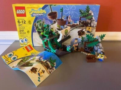 LEGO 3817 Spongebob Squarepants The Flying Dutchman Pirate Ship 100% Complete - Image 1 of 4
